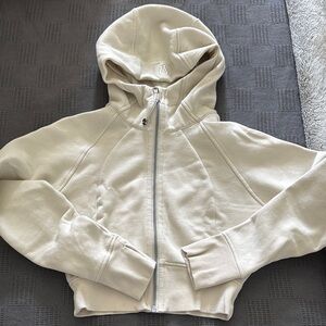 Lululemon Cropped Scuba full zip